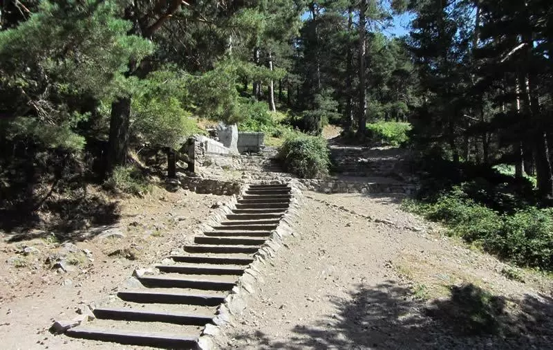 Escaleras para prevenir la erosión